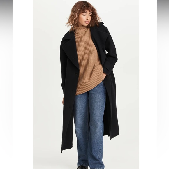 MACKAGE THEA BLACK S - BRAND NEW LADIES WOOL COAT - Picture 2 of 10